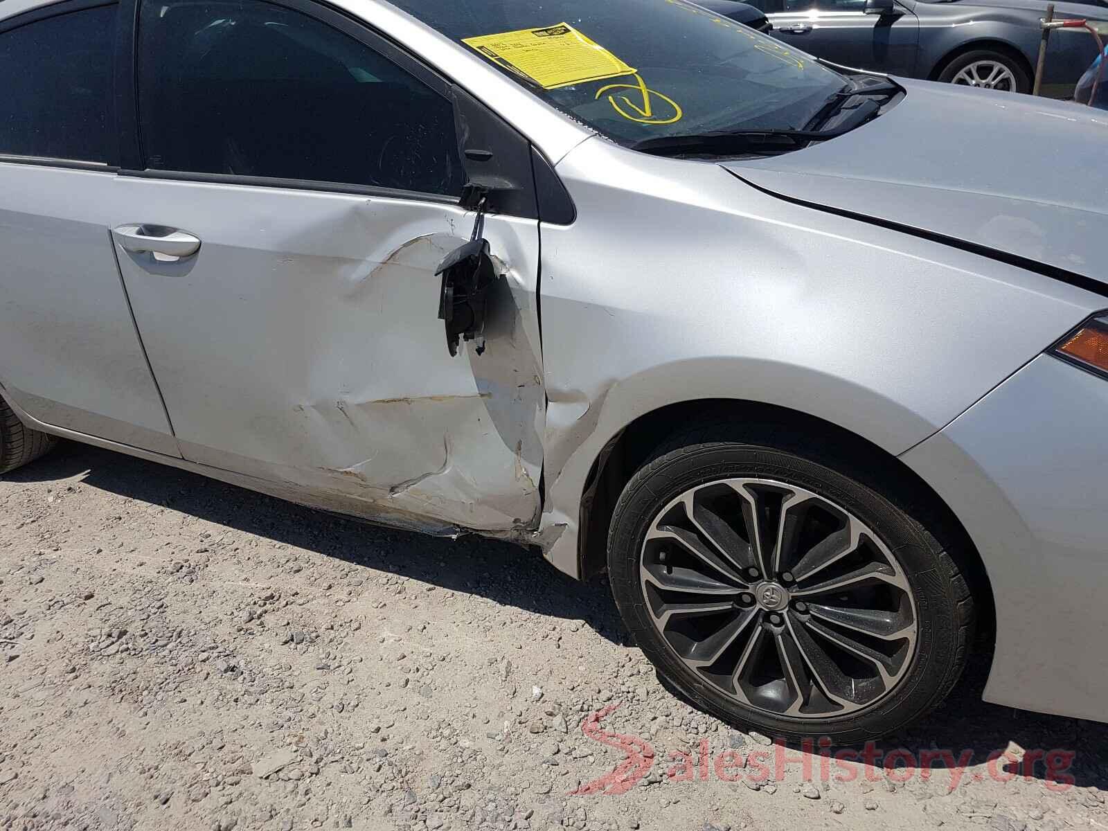 5YFBURHE1GP517177 2016 TOYOTA COROLLA