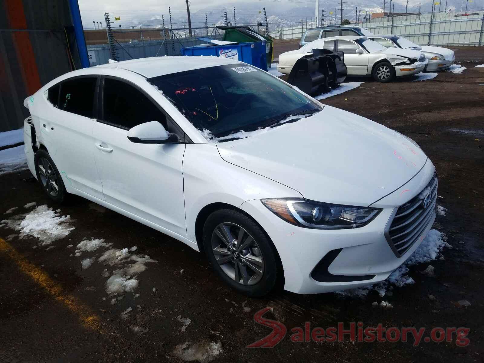 5NPD84LF7JH332636 2018 HYUNDAI ELANTRA