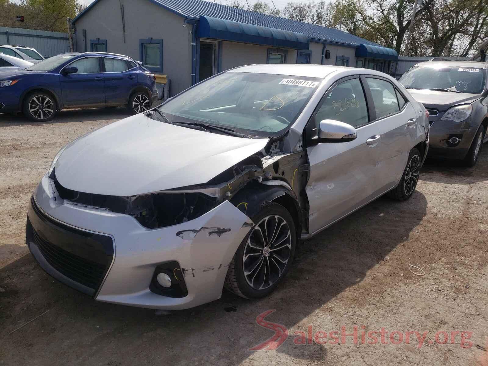 5YFBURHE2GP434373 2016 TOYOTA COROLLA