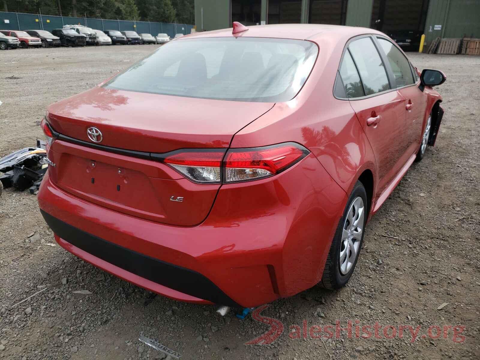 5YFEPRAE1LP010174 2020 TOYOTA COROLLA