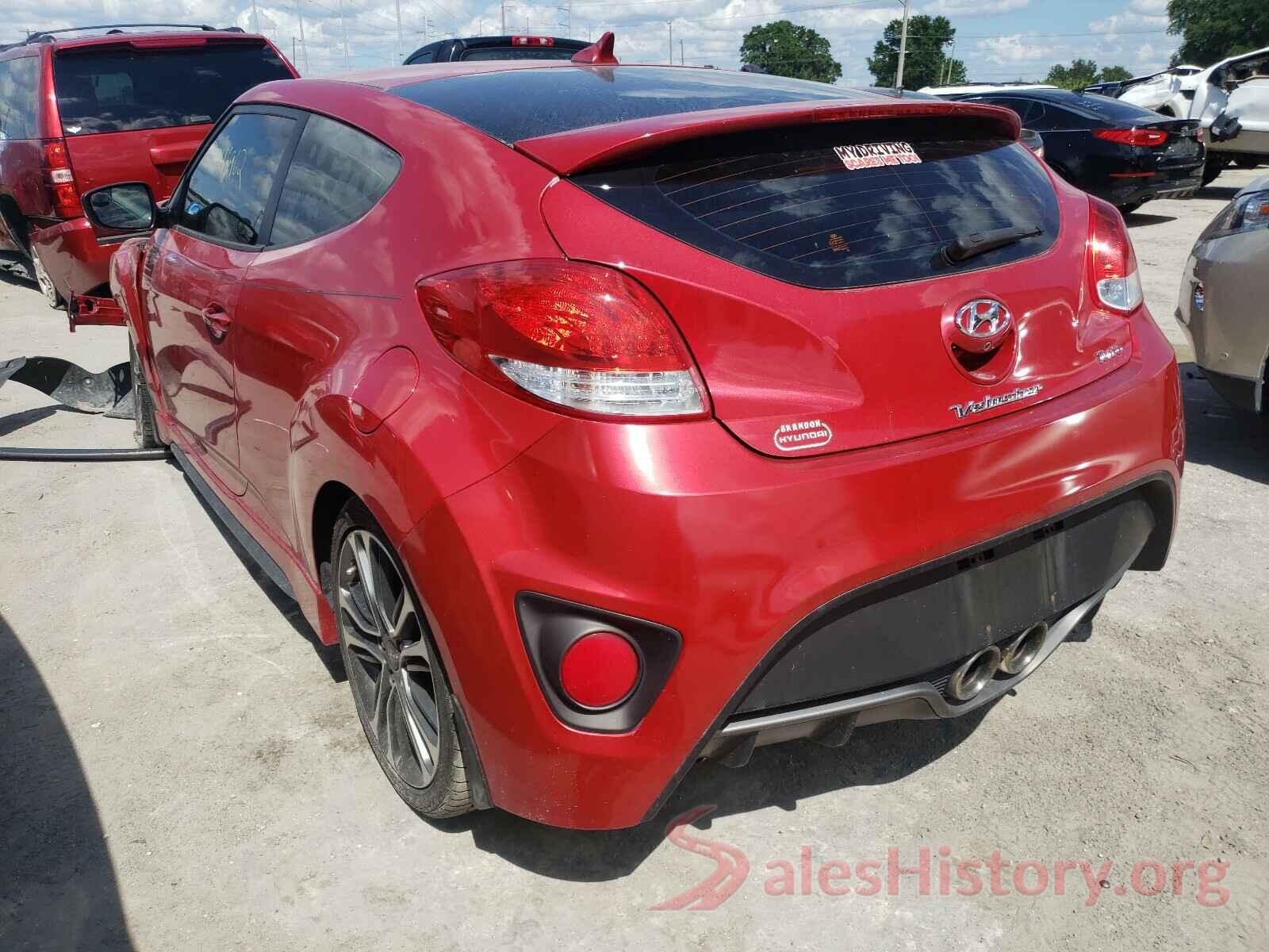 KMHTC6AE2GU284781 2016 HYUNDAI VELOSTER