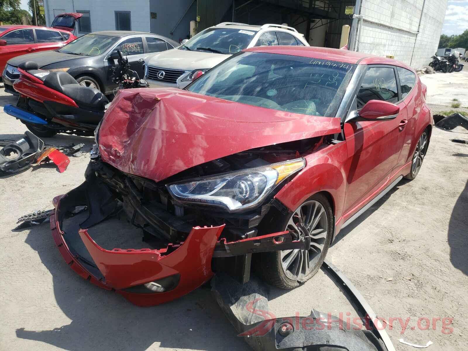 KMHTC6AE2GU284781 2016 HYUNDAI VELOSTER