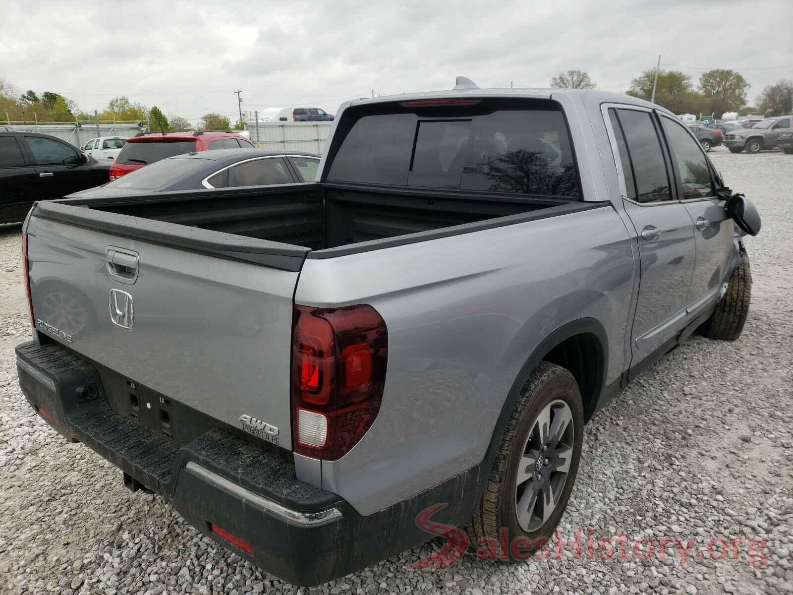 5FPYK3F68KB016095 2019 HONDA RIDGELINE