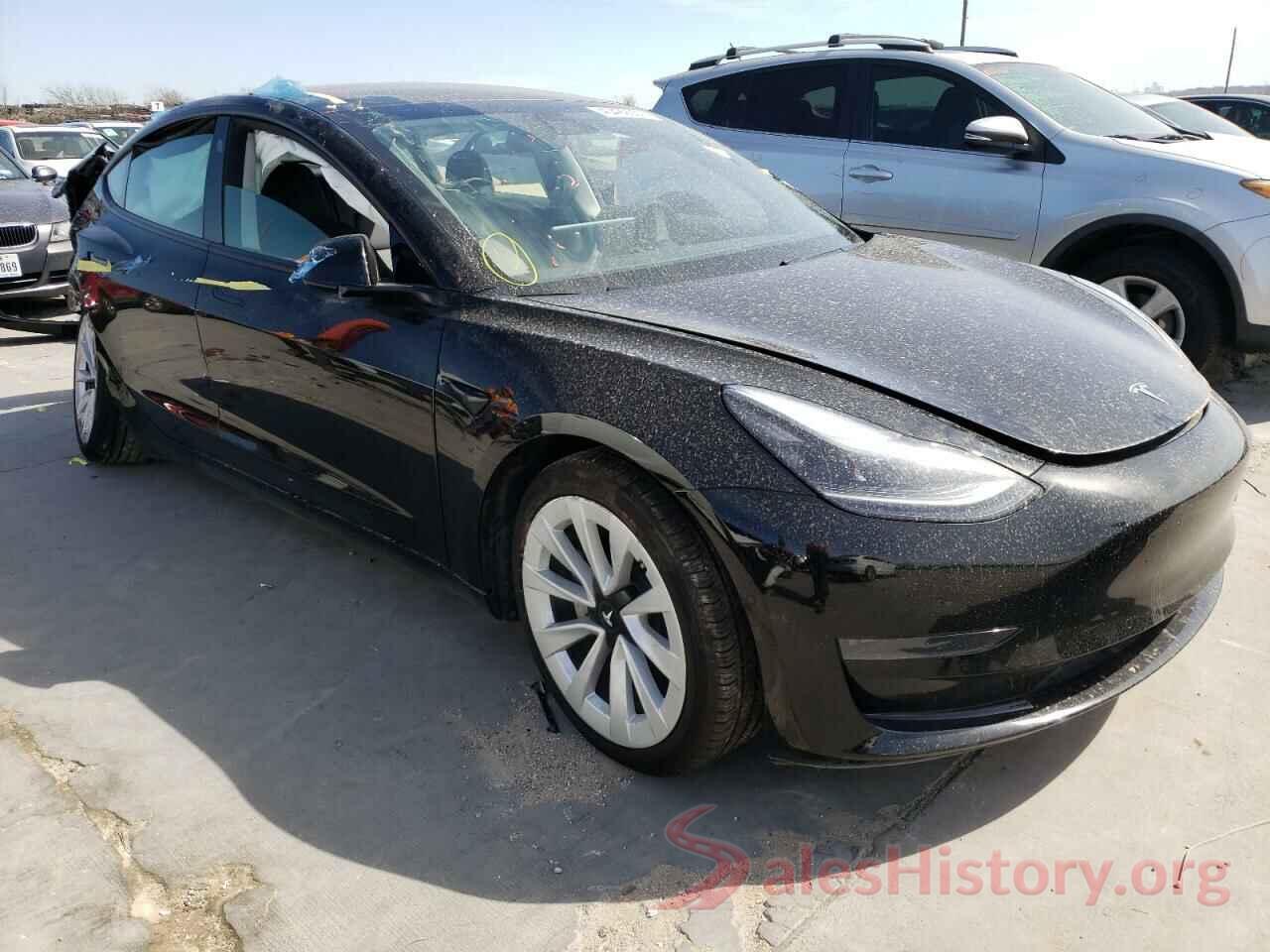 5YJ3E1EAXMF918576 2021 TESLA MODEL 3