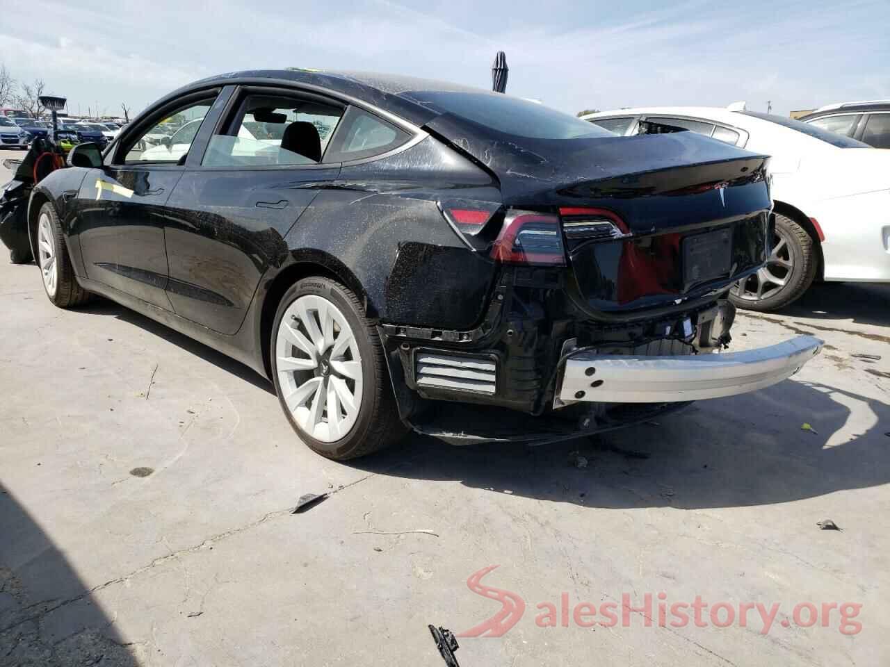 5YJ3E1EAXMF918576 2021 TESLA MODEL 3