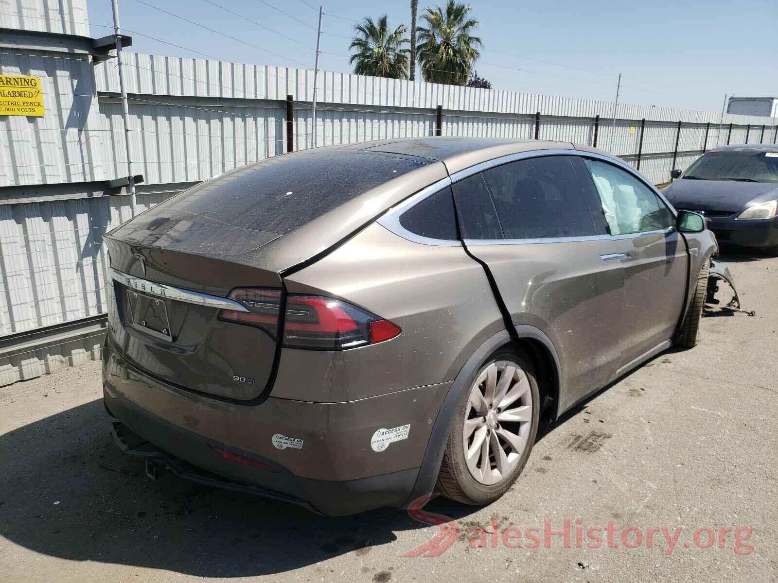 5YJXCBE24GF001546 2016 TESLA MODEL X