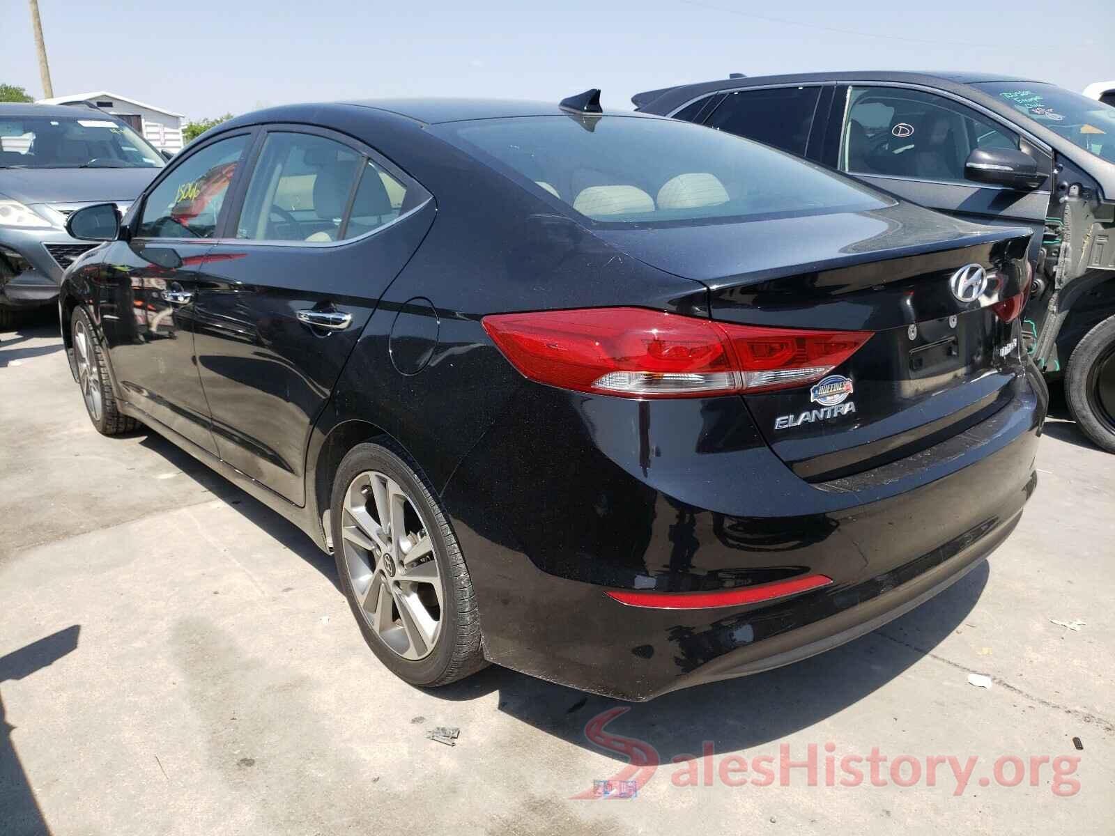 KMHD84LF3HU289764 2017 HYUNDAI ELANTRA