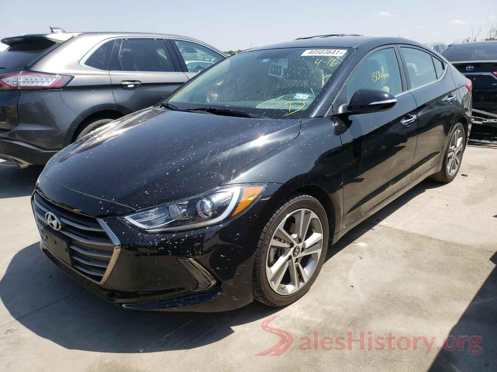 KMHD84LF3HU289764 2017 HYUNDAI ELANTRA