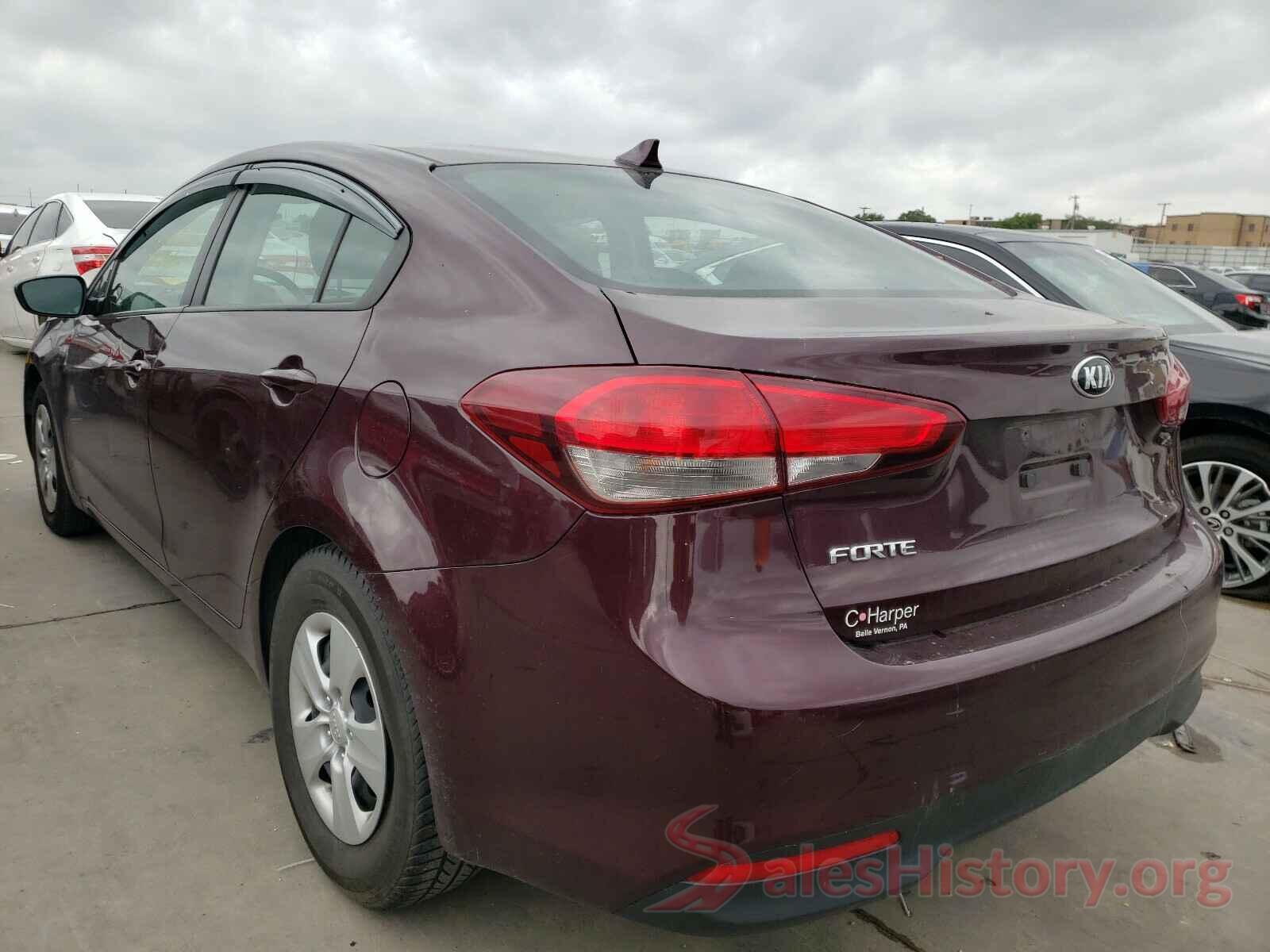 3KPFK4A74JE239602 2018 KIA FORTE