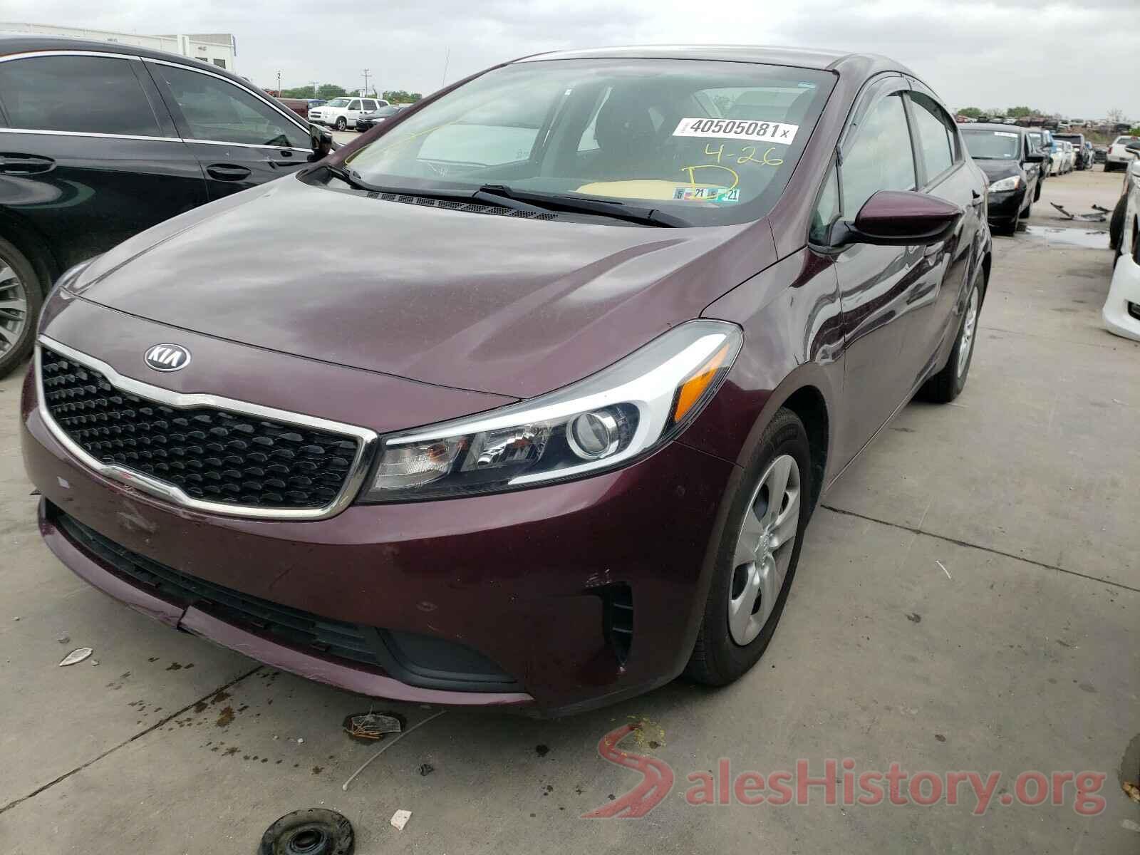 3KPFK4A74JE239602 2018 KIA FORTE