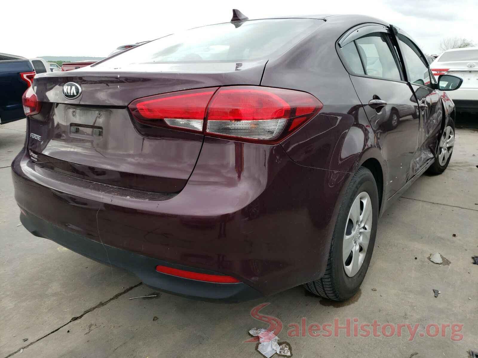 3KPFK4A74JE239602 2018 KIA FORTE