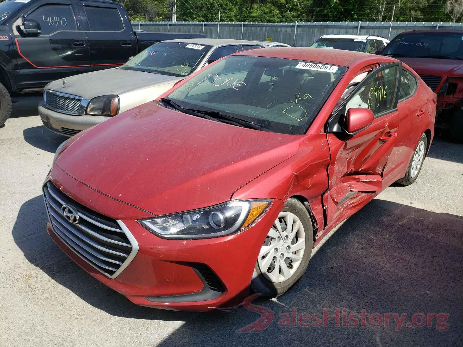 5NPD74LF3JH343006 2018 HYUNDAI ELANTRA