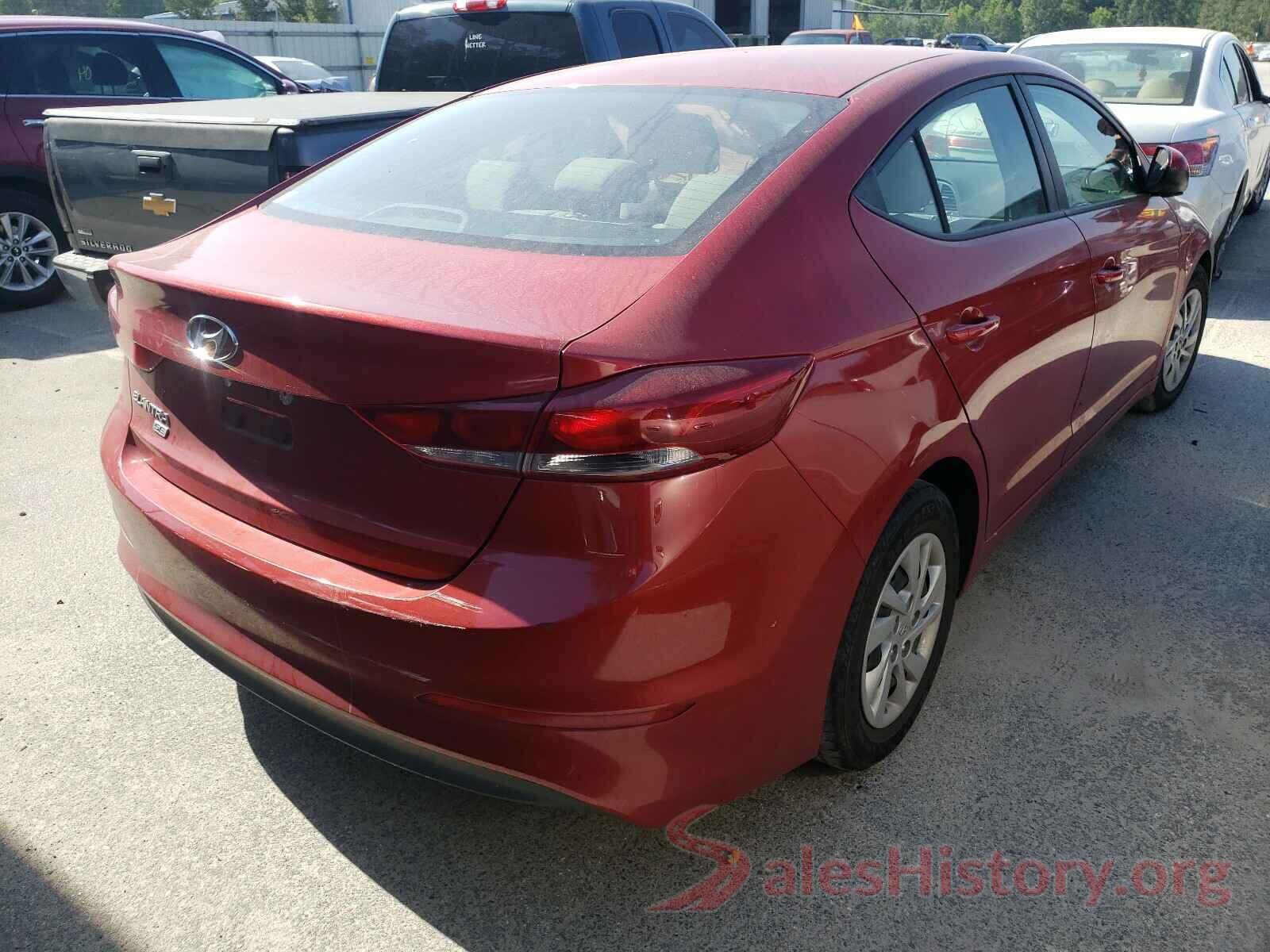 5NPD74LF3JH343006 2018 HYUNDAI ELANTRA