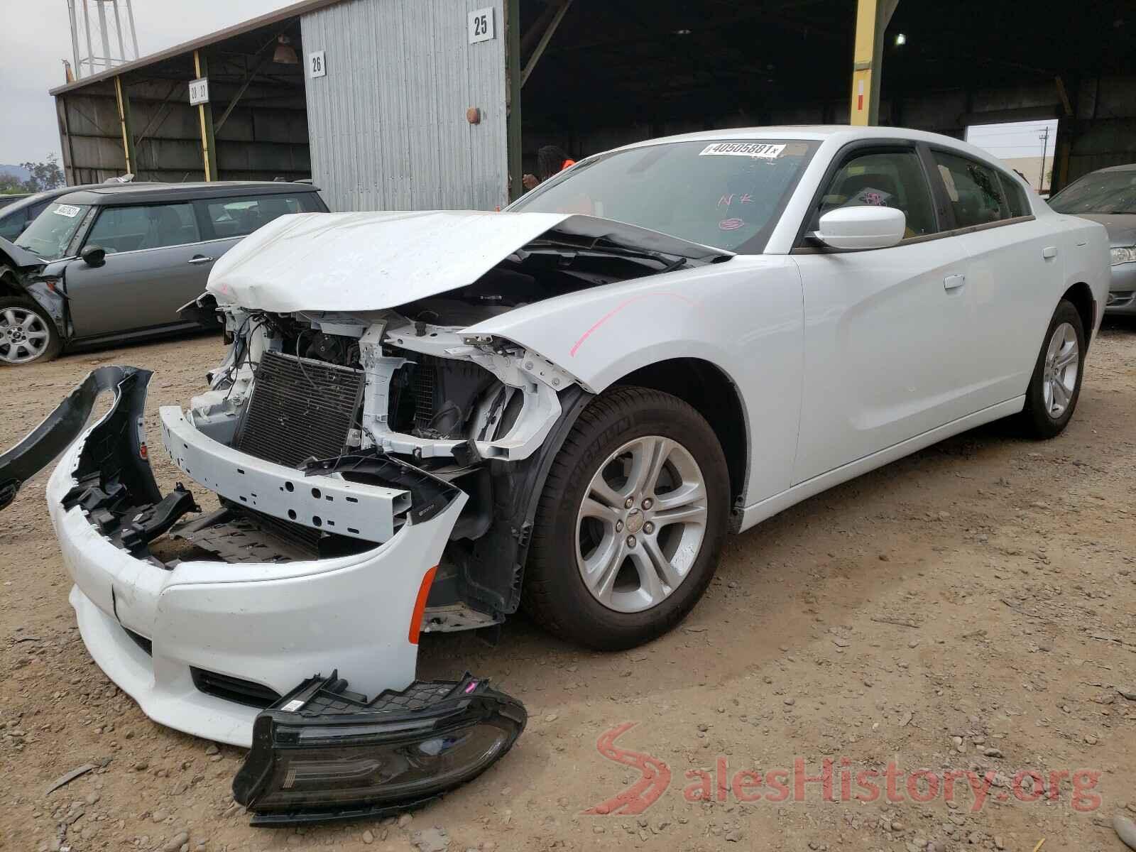 2C3CDXBG8MH536429 2021 DODGE CHARGER