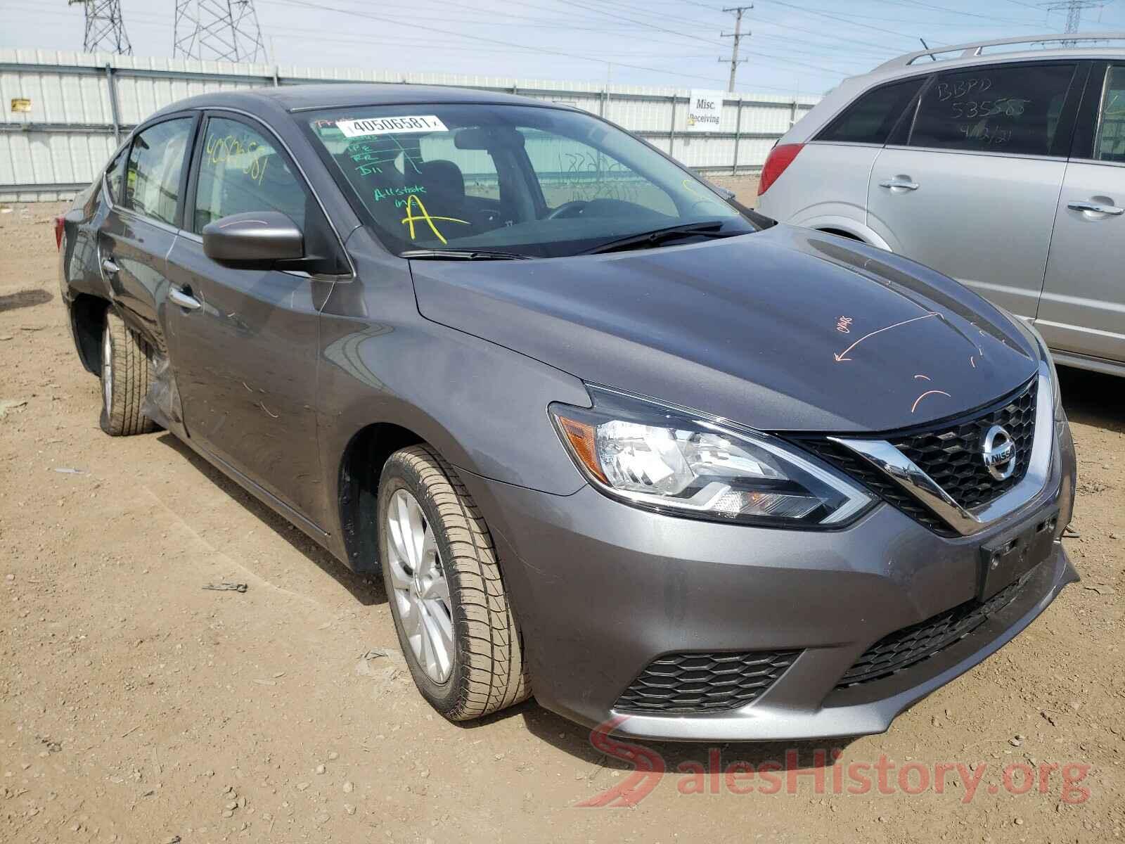 3N1AB7AP3KY282505 2019 NISSAN SENTRA