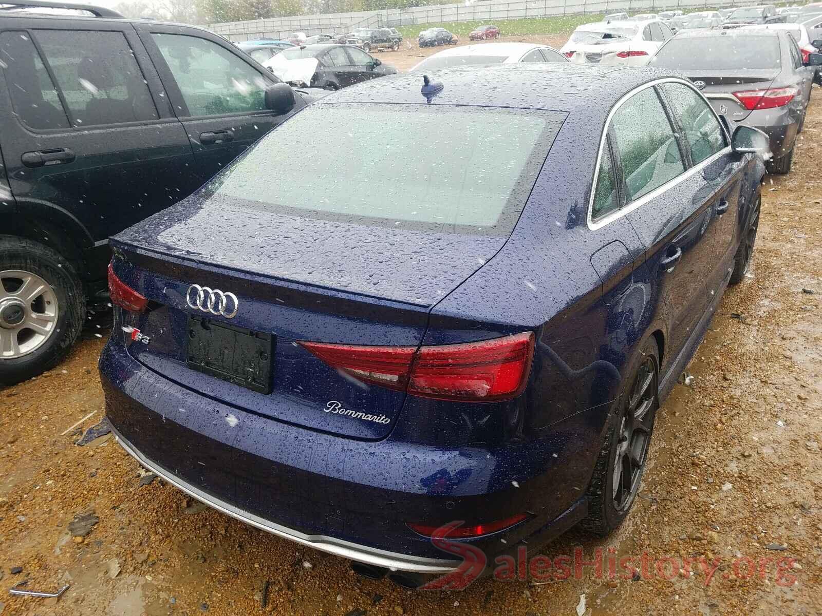 WAUB1GFF7H1014961 2017 AUDI S3