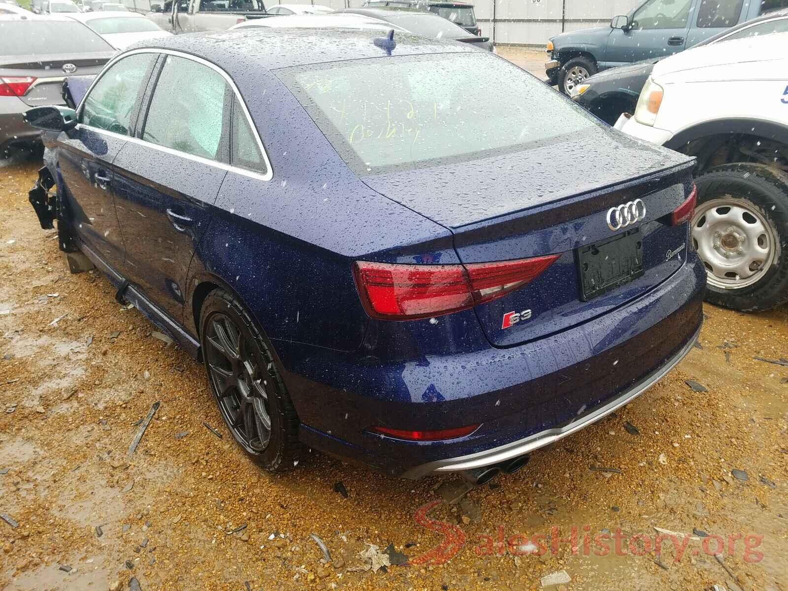 WAUB1GFF7H1014961 2017 AUDI S3