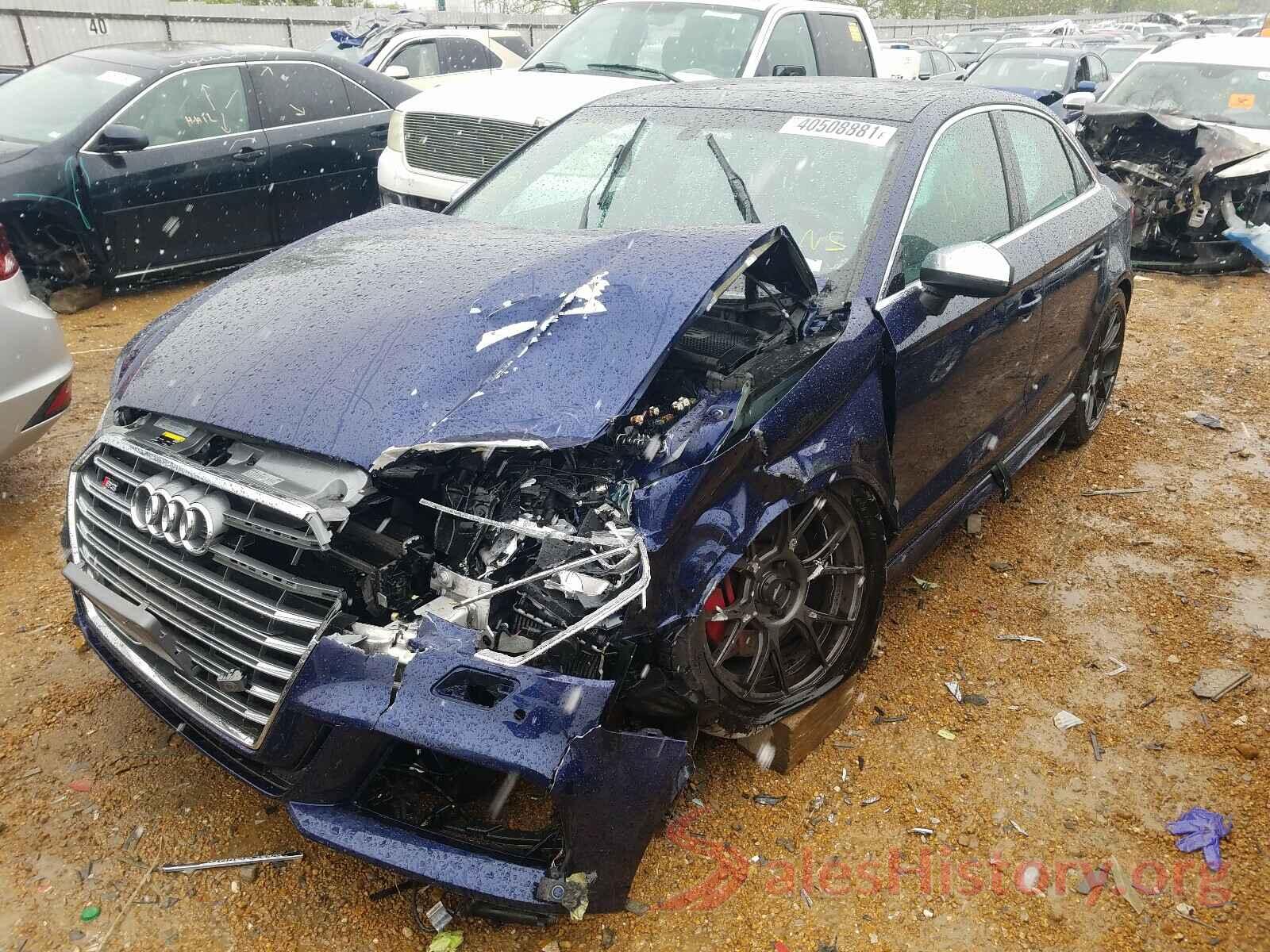 WAUB1GFF7H1014961 2017 AUDI S3