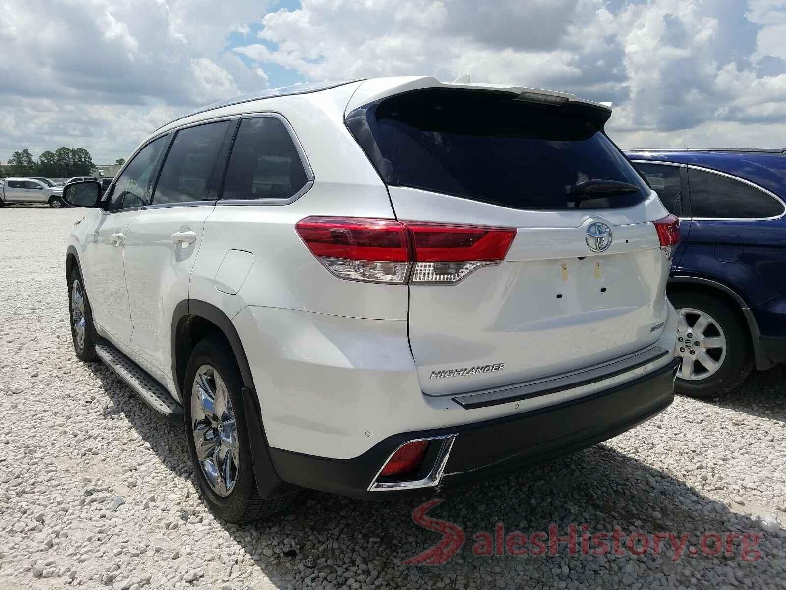 5TDYZRFH3KS294407 2019 TOYOTA HIGHLANDER