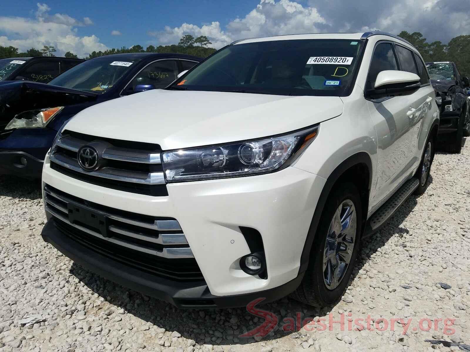 5TDYZRFH3KS294407 2019 TOYOTA HIGHLANDER