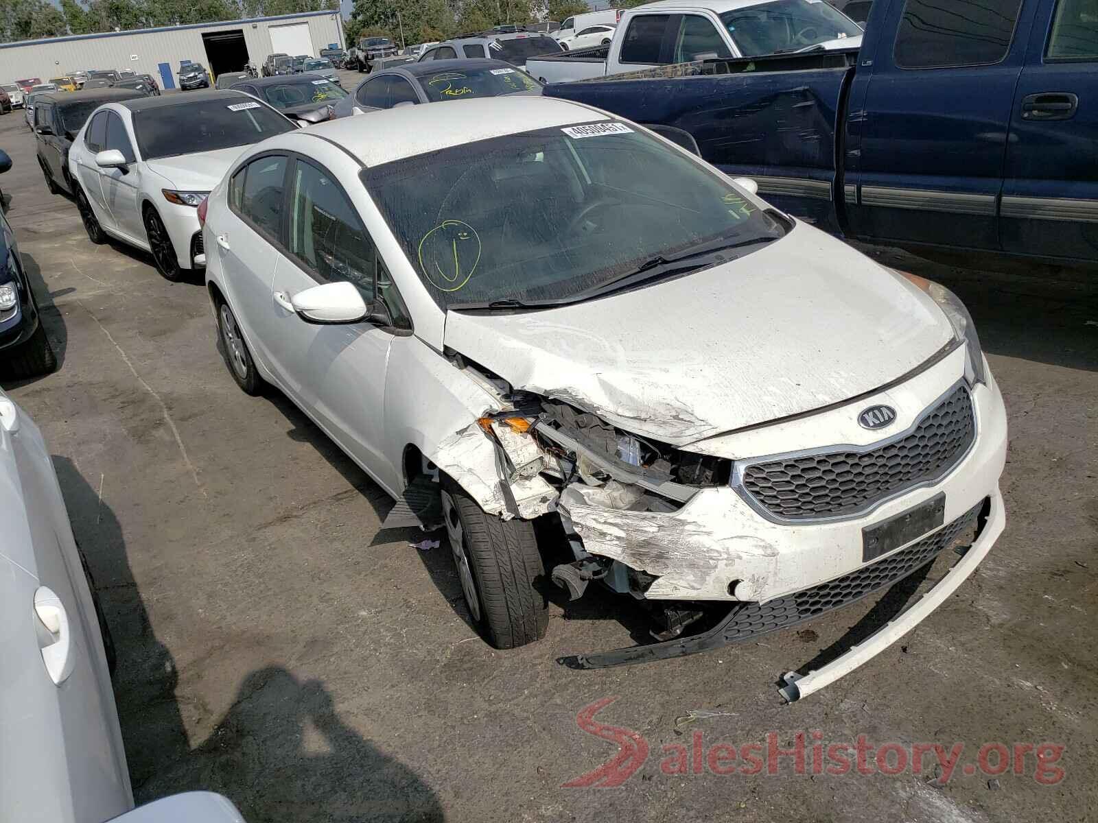 KNAFK4A61G5550719 2016 KIA FORTE