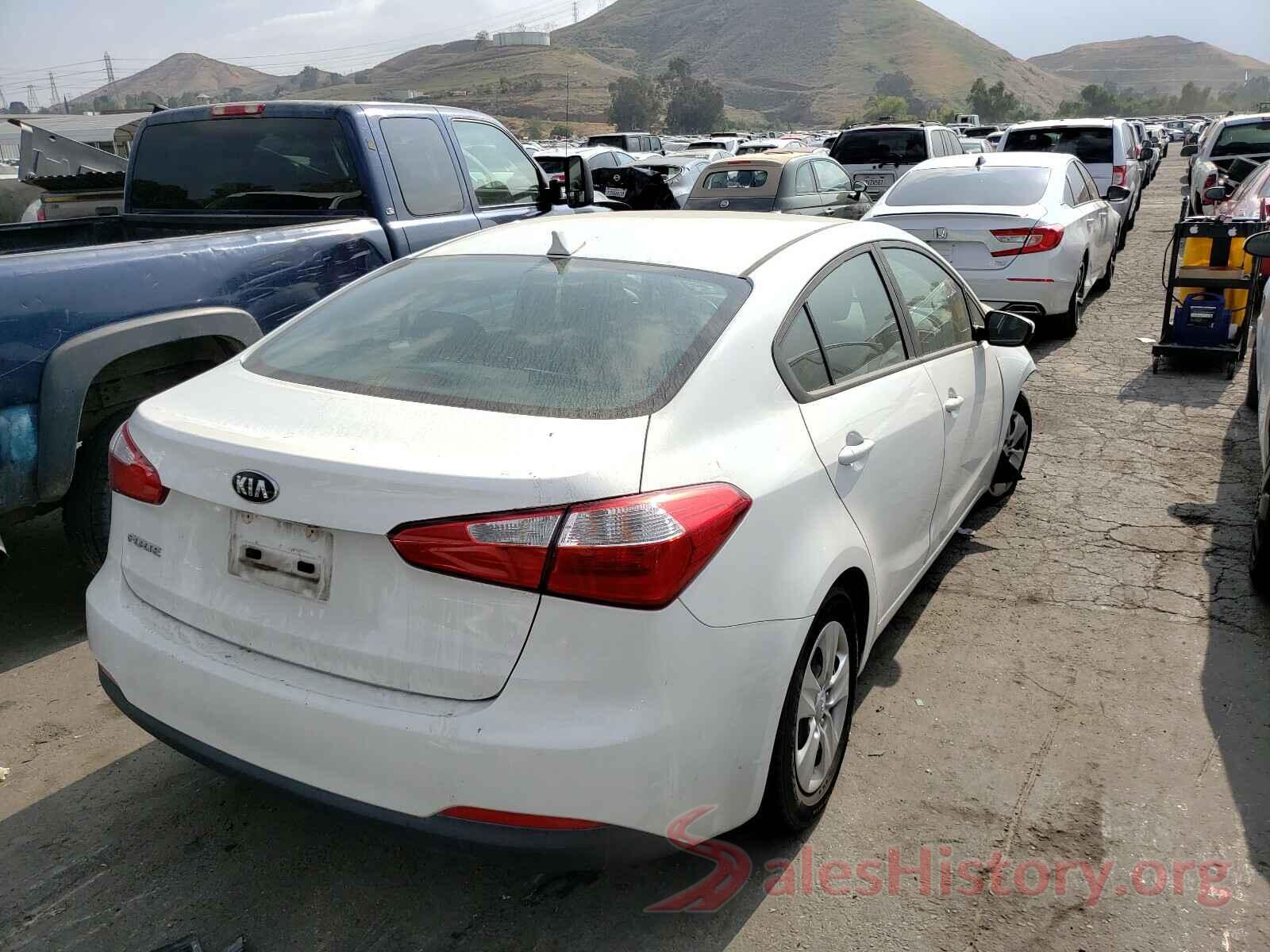 KNAFK4A61G5550719 2016 KIA FORTE