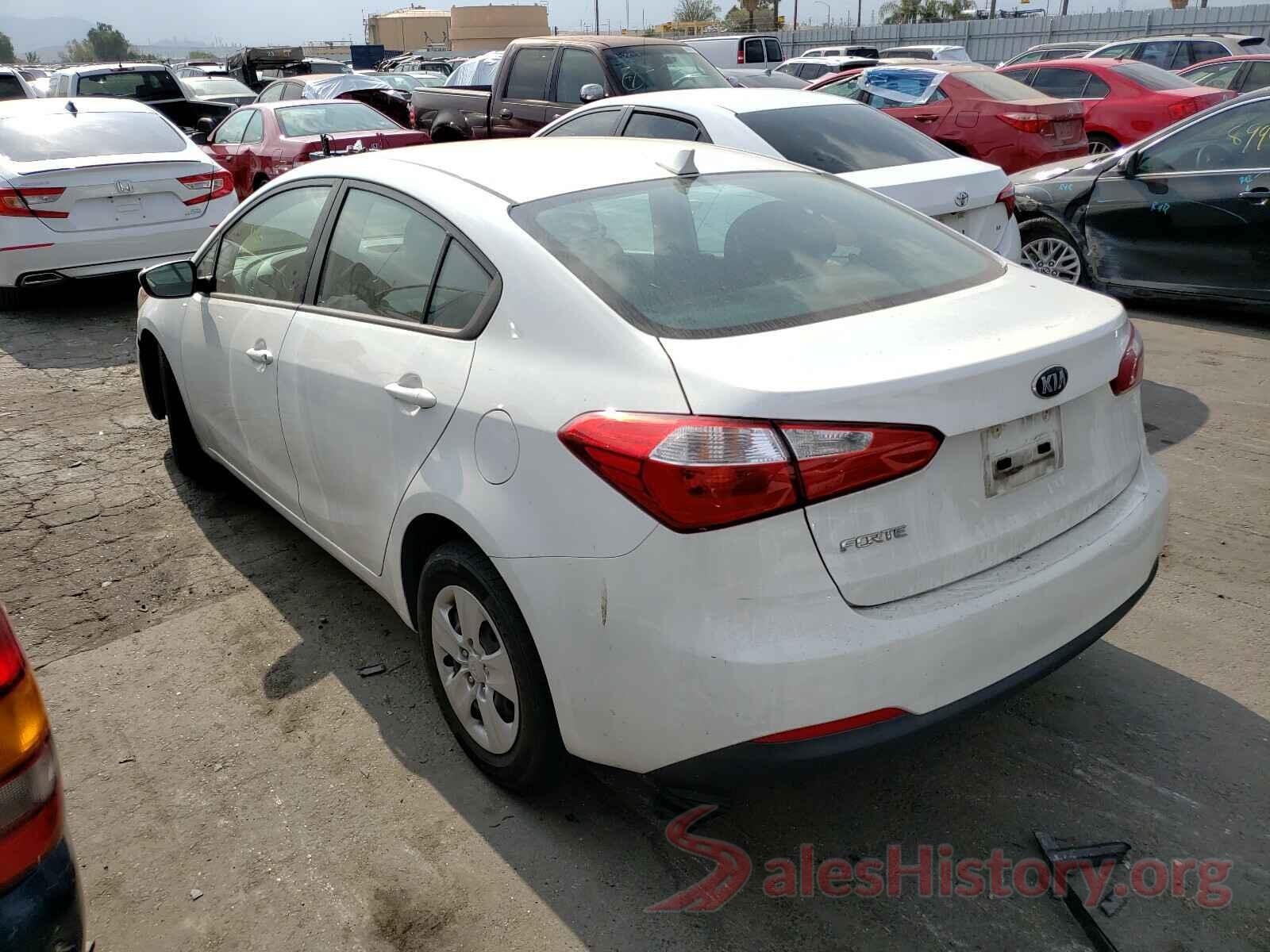 KNAFK4A61G5550719 2016 KIA FORTE