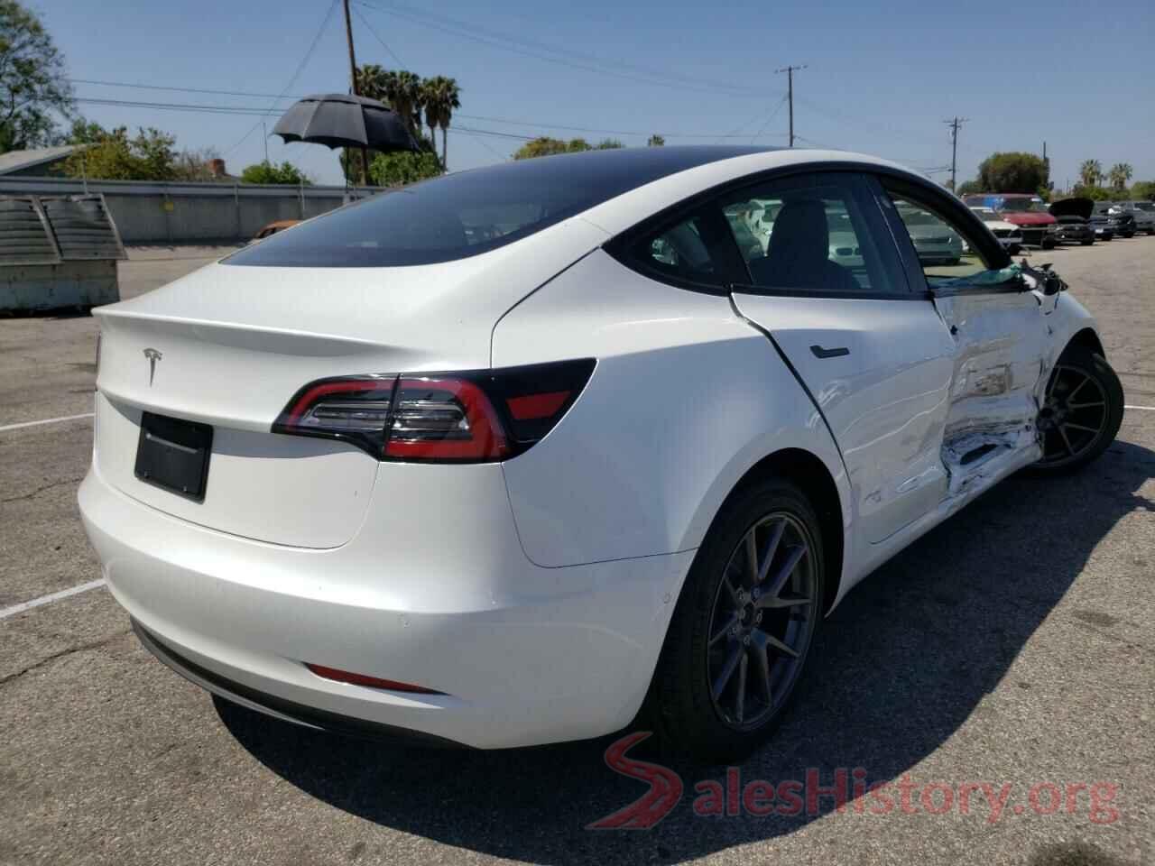 5YJ3E1EA3MF939592 2021 TESLA MODEL 3