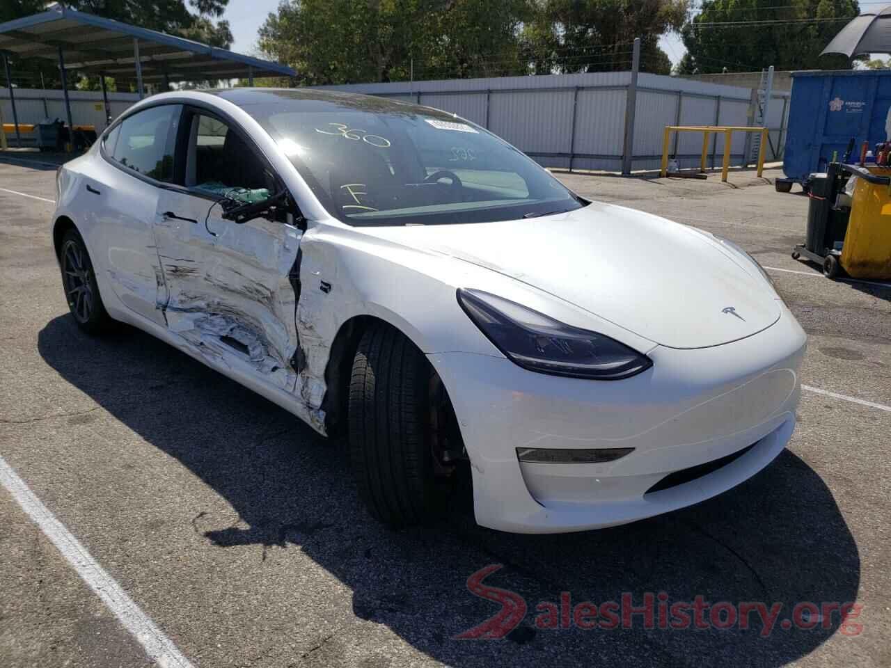 5YJ3E1EA3MF939592 2021 TESLA MODEL 3