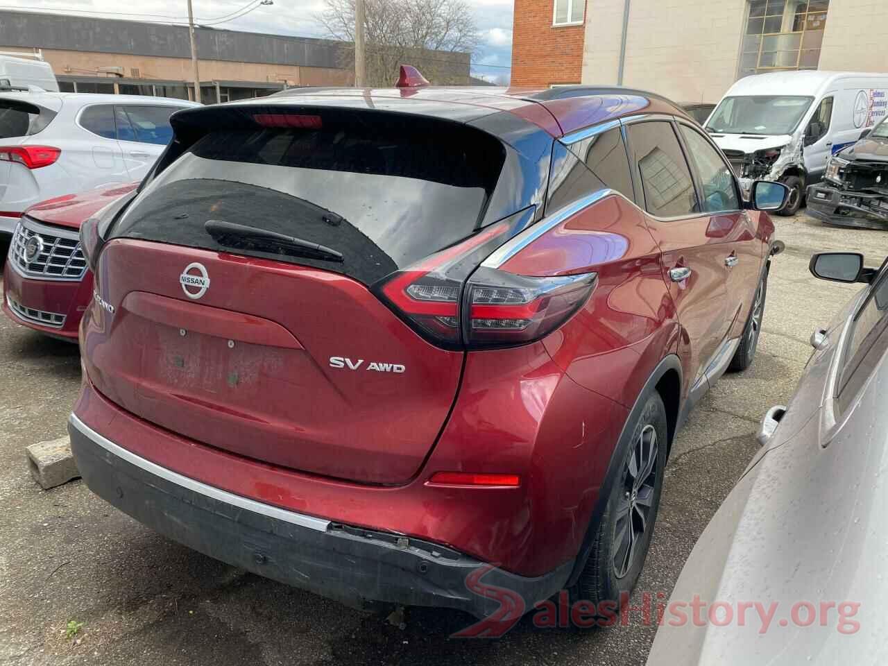 5N1AZ2BS5LN100442 2020 NISSAN MURANO