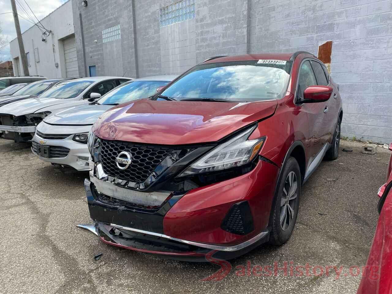 5N1AZ2BS5LN100442 2020 NISSAN MURANO