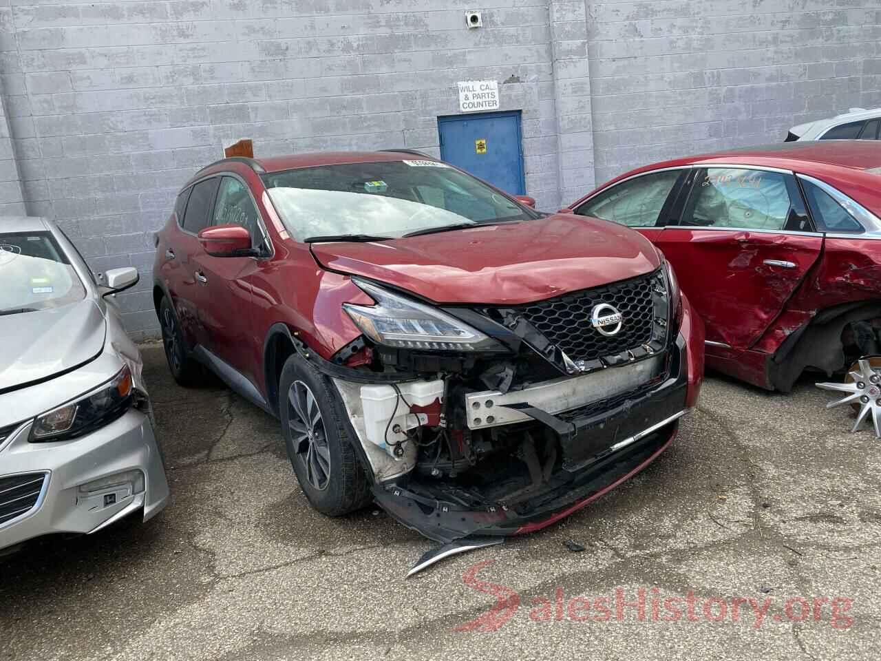 5N1AZ2BS5LN100442 2020 NISSAN MURANO