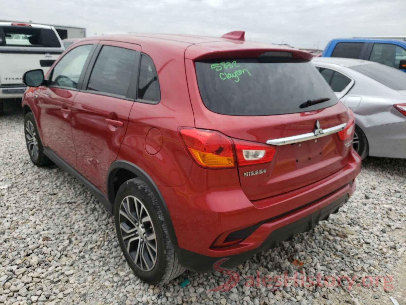 JA4AP3AU6KU002229 2019 MITSUBISHI OUTLANDER