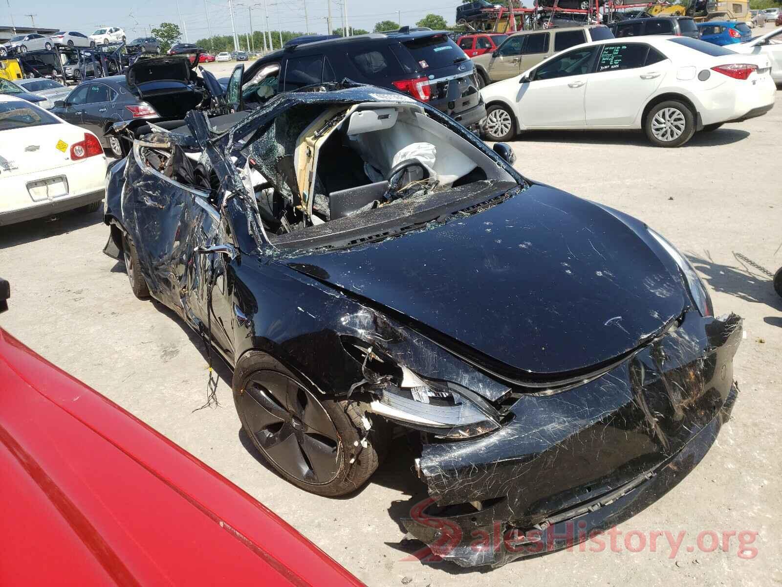 5YJ3E1EBXJF113374 2018 TESLA MODEL 3