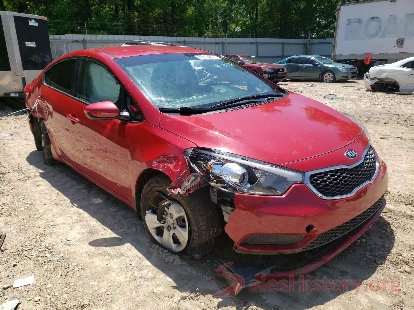 KNAFK4A60G5571254 2016 KIA FORTE