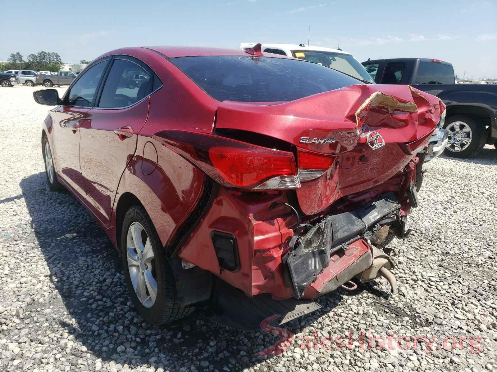 KMHDH4AE3GU481968 2016 HYUNDAI ELANTRA