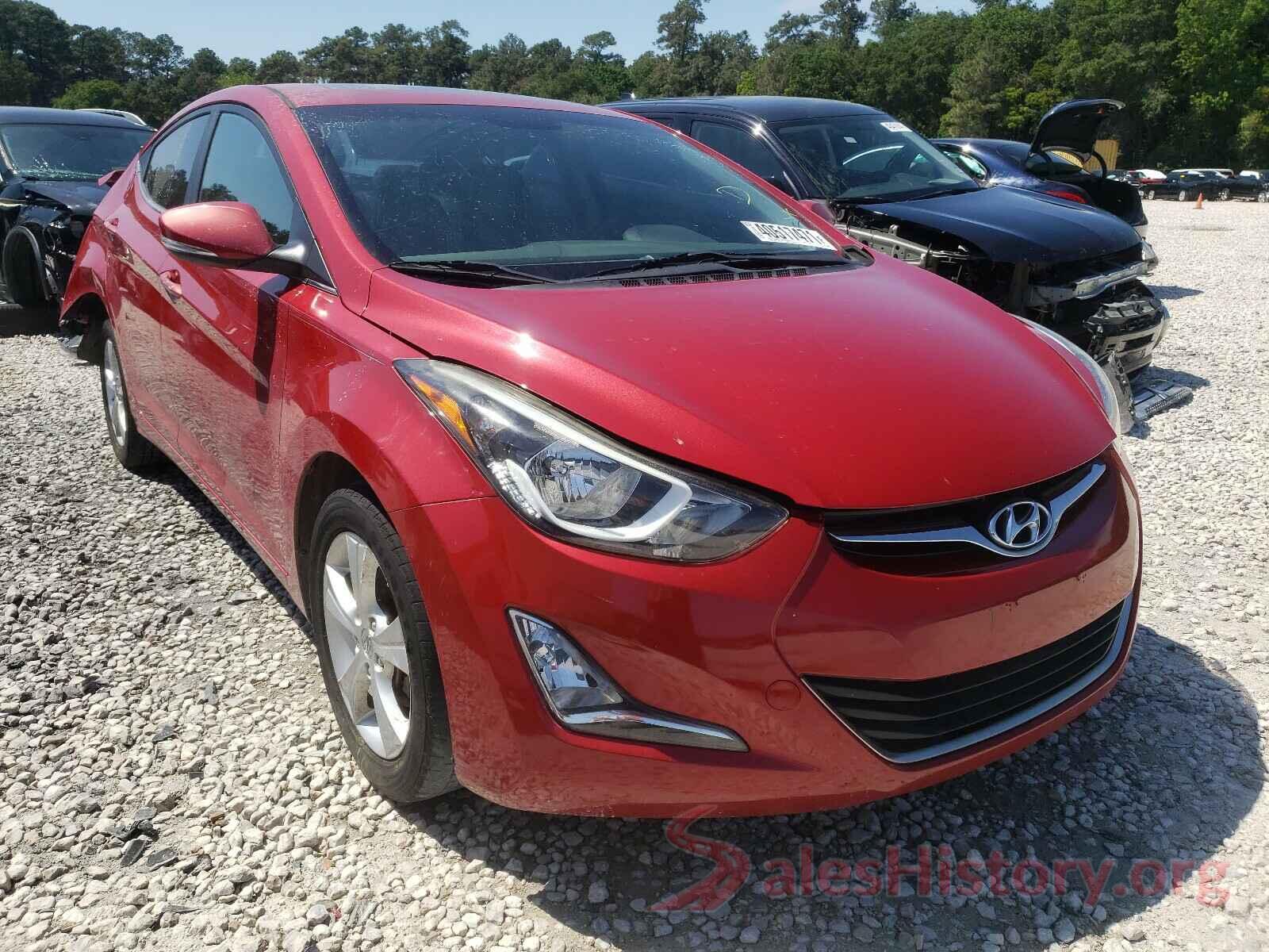 KMHDH4AE3GU481968 2016 HYUNDAI ELANTRA