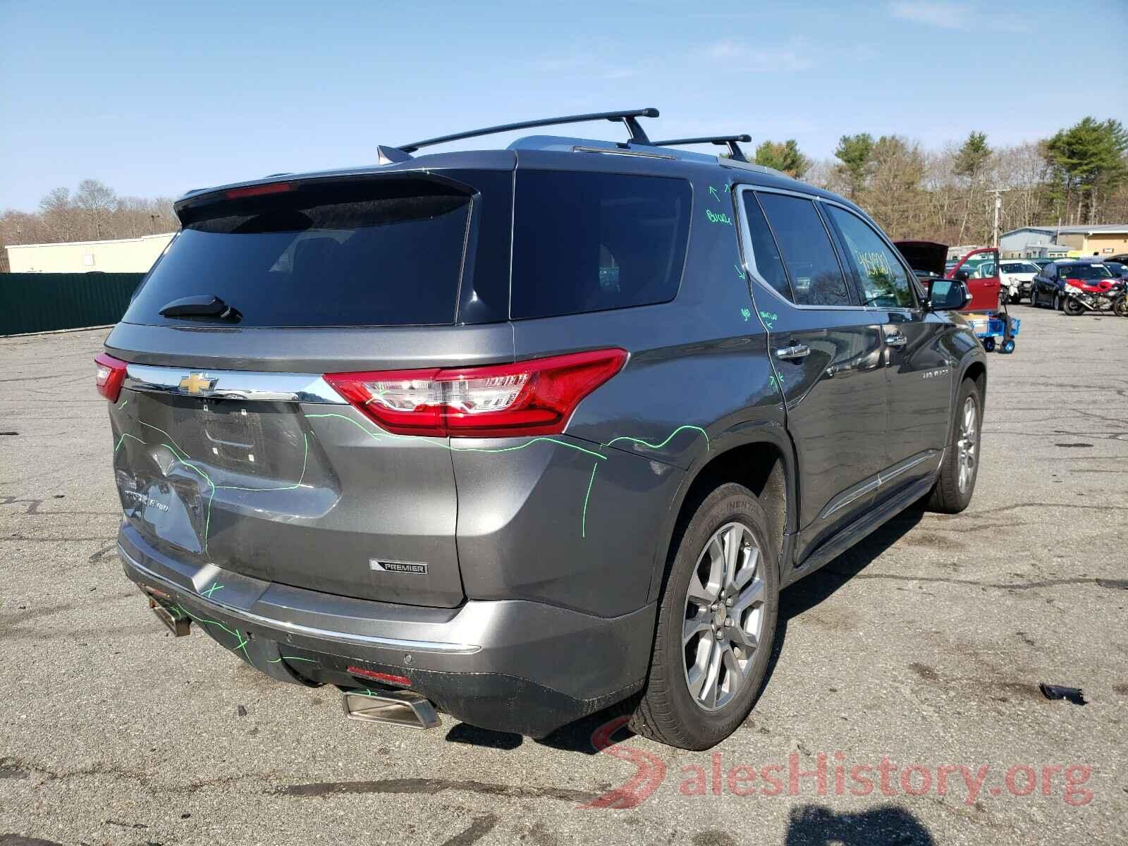 1GNEVJKW7JJ223816 2018 CHEVROLET TRAVERSE