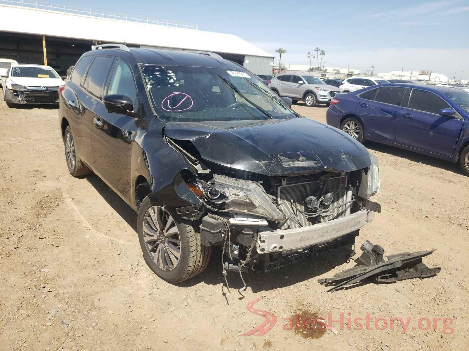 5N1DR2MN5HC670125 2017 NISSAN PATHFINDER