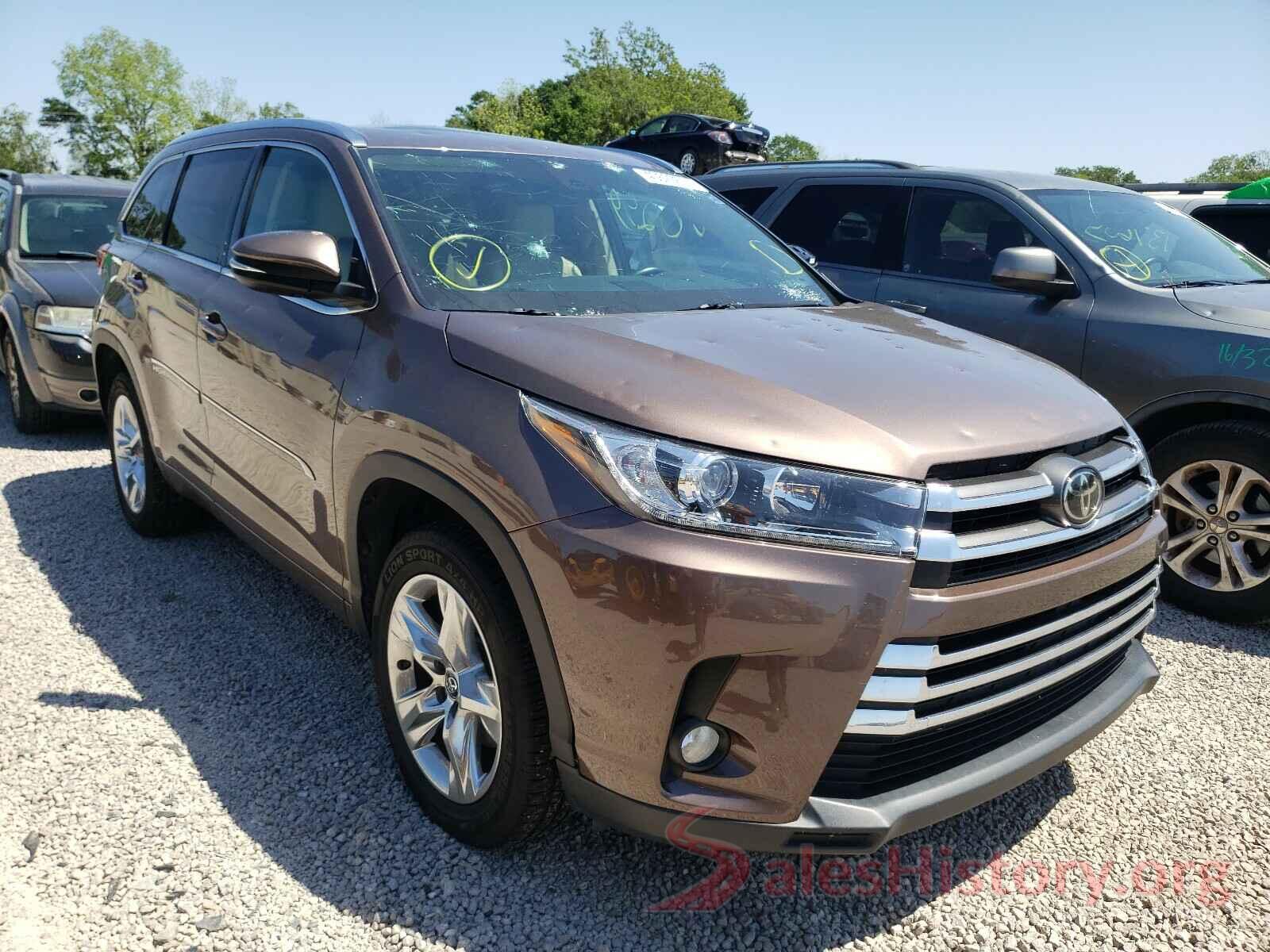 5TDYZRFH1HS220766 2017 TOYOTA HIGHLANDER