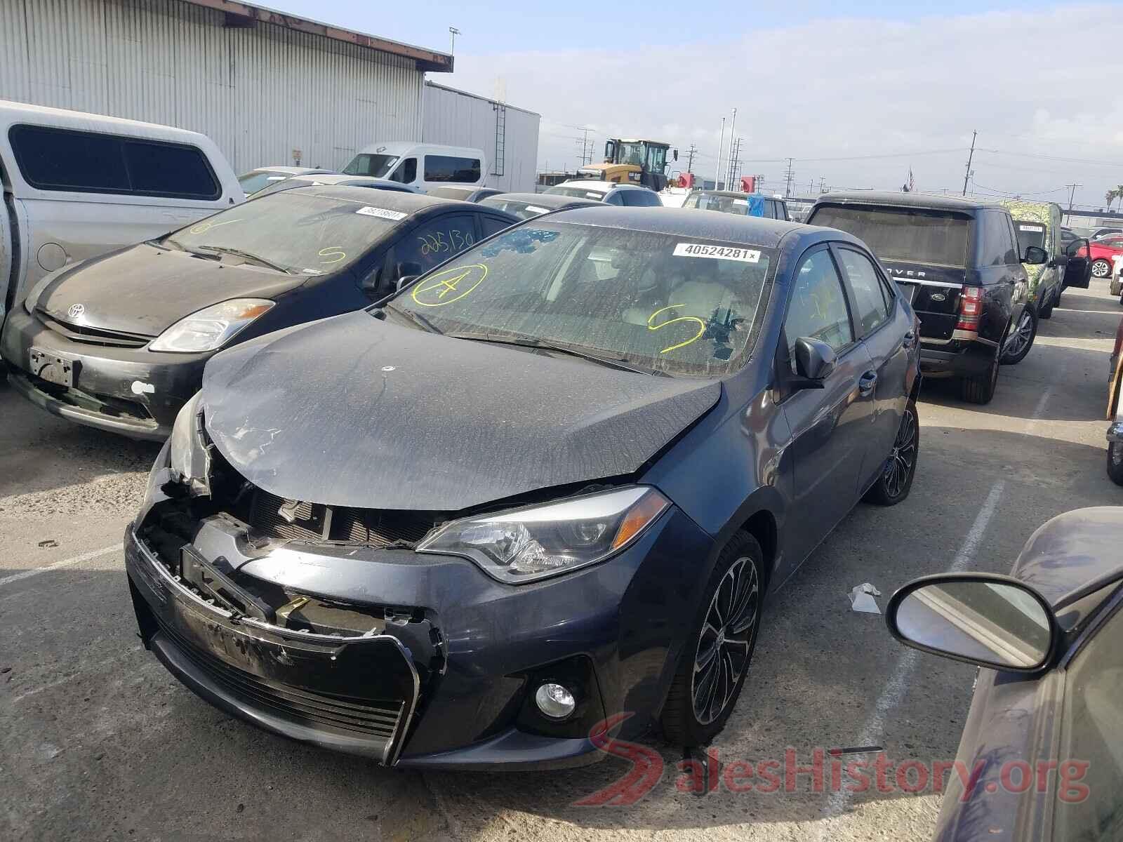 5YFBURHE7GP463738 2016 TOYOTA COROLLA