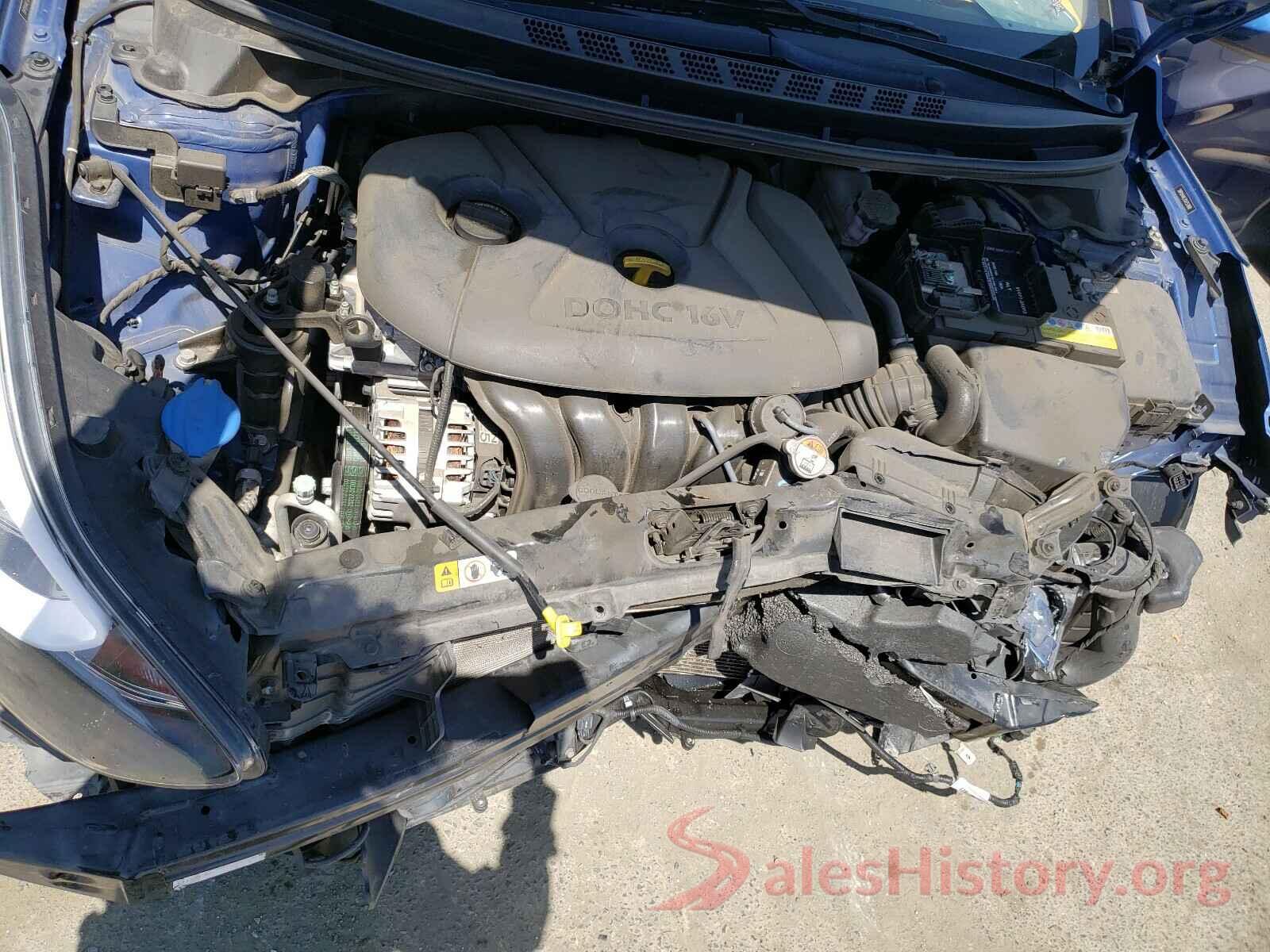 5NPDH4AE7GH757888 2016 HYUNDAI ELANTRA