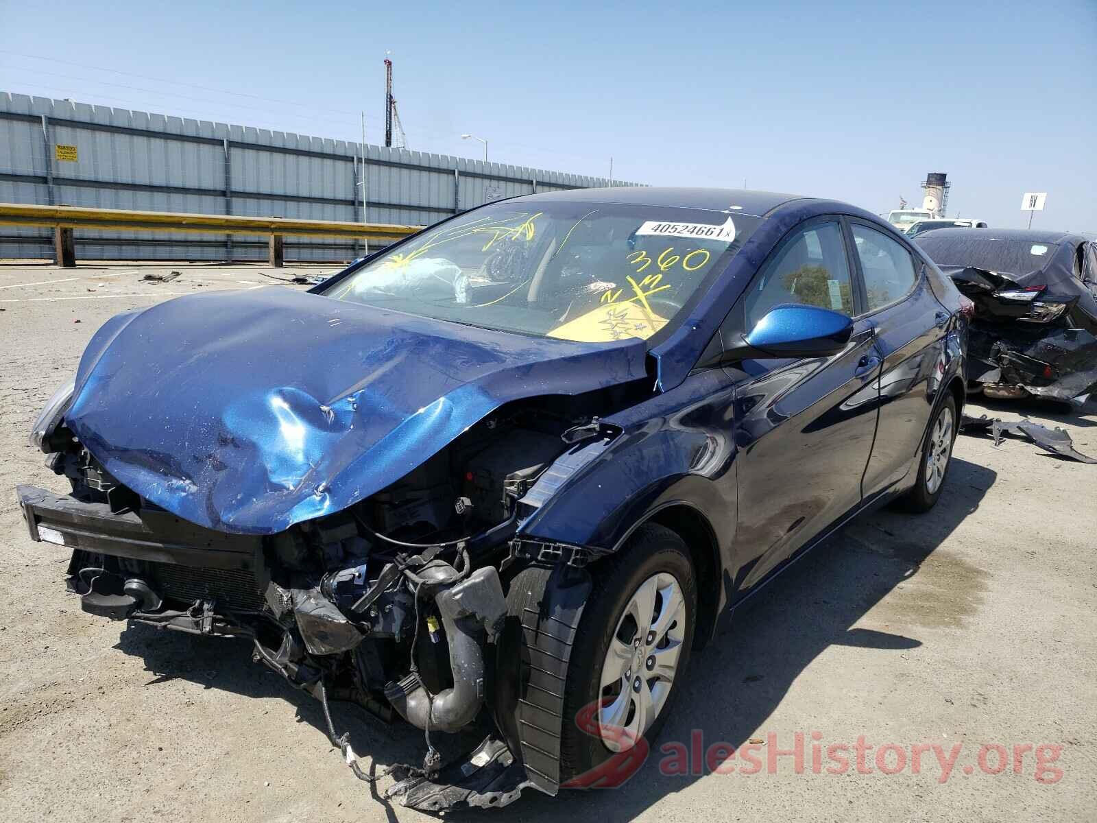 5NPDH4AE7GH757888 2016 HYUNDAI ELANTRA