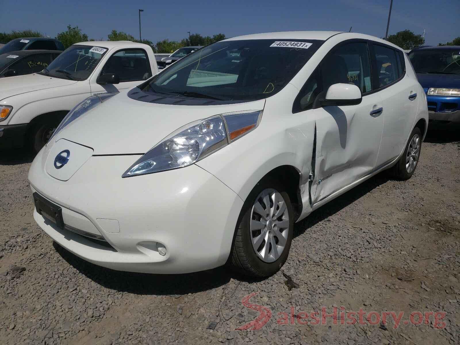 1N4AZ0CP0GC300008 2016 NISSAN LEAF