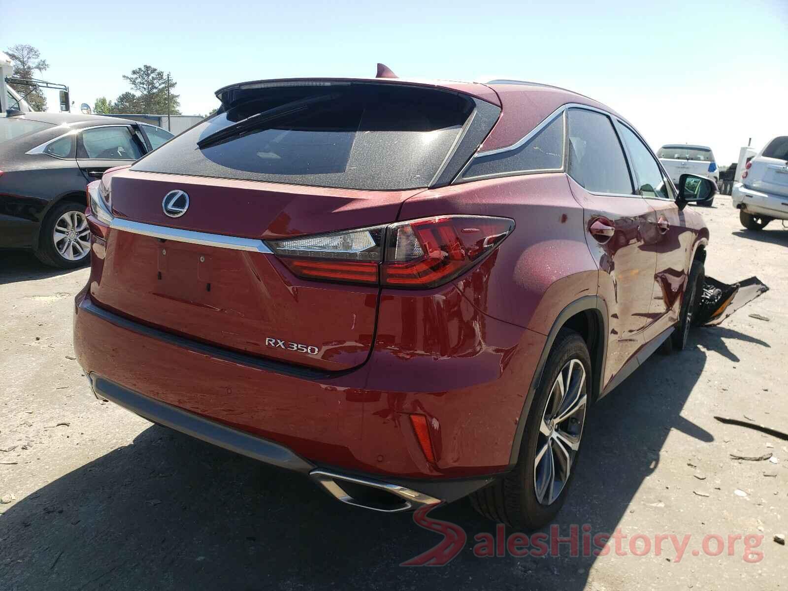 2T2ZZMCA3GC028069 2016 LEXUS RX350