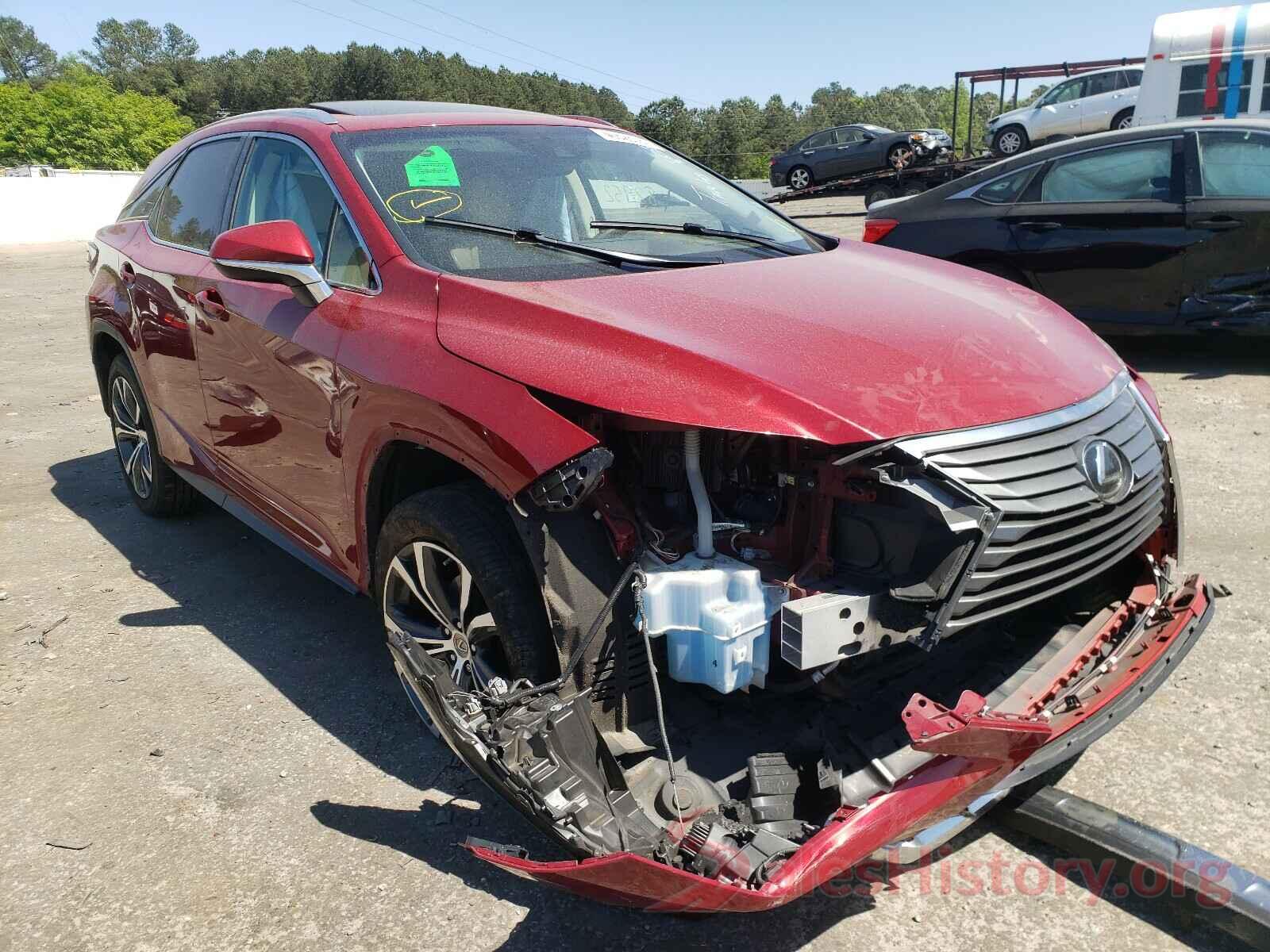 2T2ZZMCA3GC028069 2016 LEXUS RX350