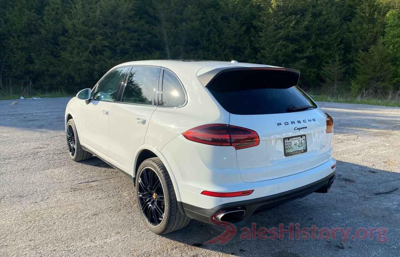 WP1AA2A29HKA85500 2017 PORSCHE CAYENNE