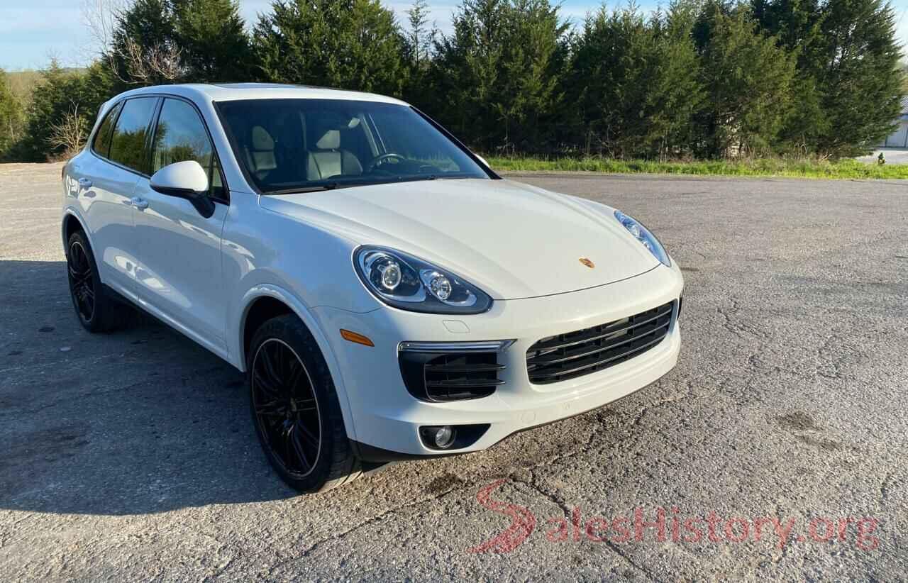 WP1AA2A29HKA85500 2017 PORSCHE CAYENNE