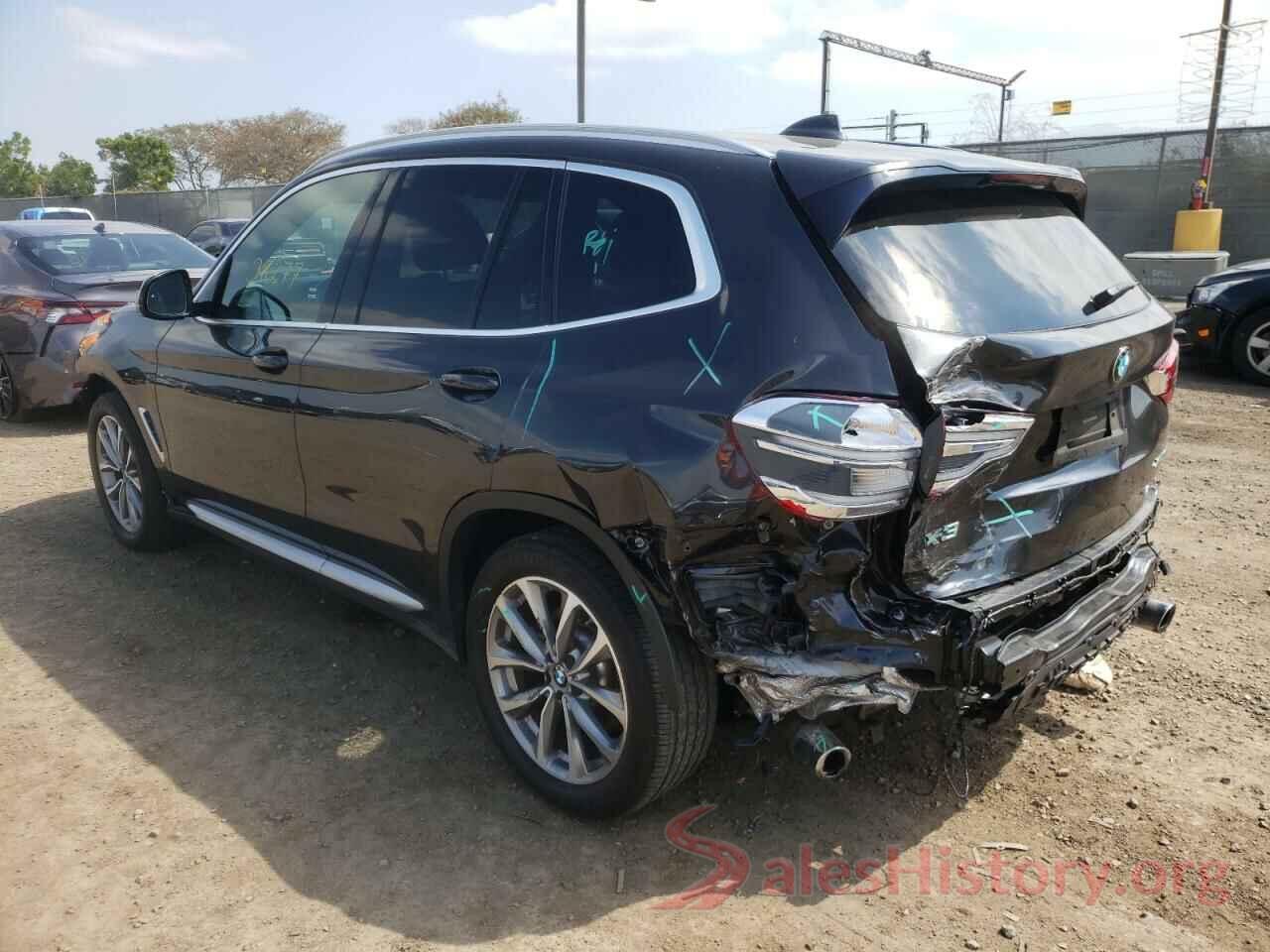 5UXTR9C51KLR07290 2019 BMW X3