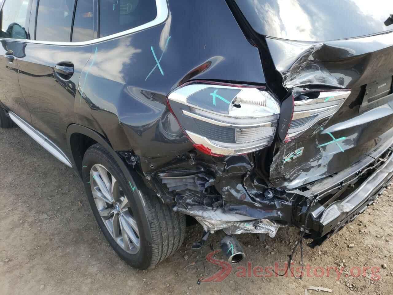 5UXTR9C51KLR07290 2019 BMW X3